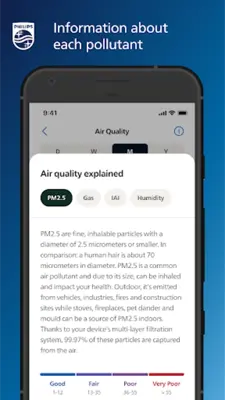 Philips Air+ android App screenshot 0