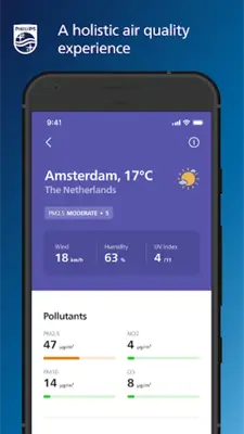 Philips Air+ android App screenshot 2